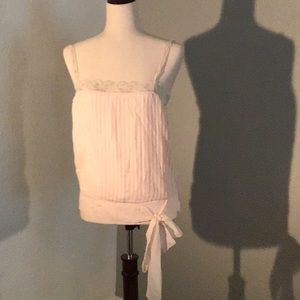 Powderpuff pink delicate cami